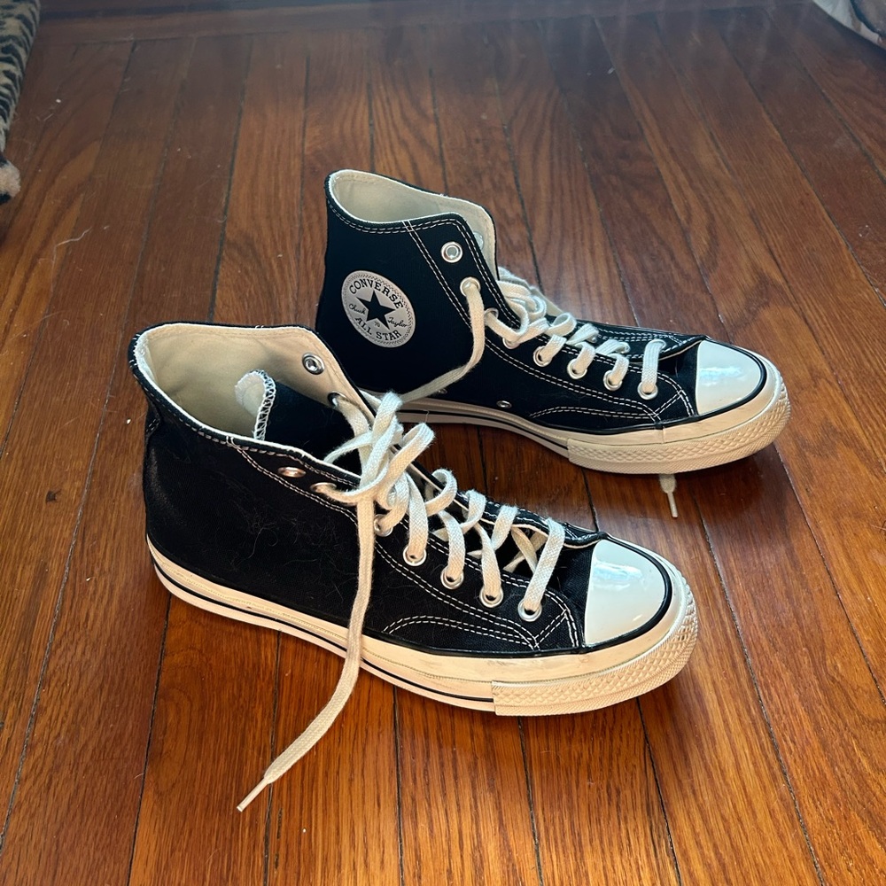 Converse Black Canvas High-Tops